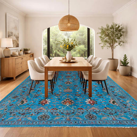Contemporary Style Sultani Qaleen 6' 9" x 9' 6" (ft) - No. R39641