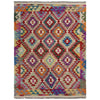 Handmade Vegetable Kilim 4' 3" x 5' 9" (ft) - No. R39646