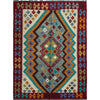 Handmade Vegetable Kilim 4' 4" x 5' 9" (ft) - No. R39650