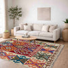 Handmade Vegetable Kelim 5' 2" x 6' 6" (ft) - No. R39655