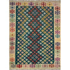 Handmade Vegetable Kelim 5' 11" x 7' 8" (ft) - No. R39657