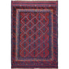 Red Mashwani Carpet 4' 10" x 6' 5" (ft) - No. R39735