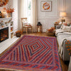 Red Mashwani Qaleen 4' 11" x 6' 0" (ft) - No. R39736