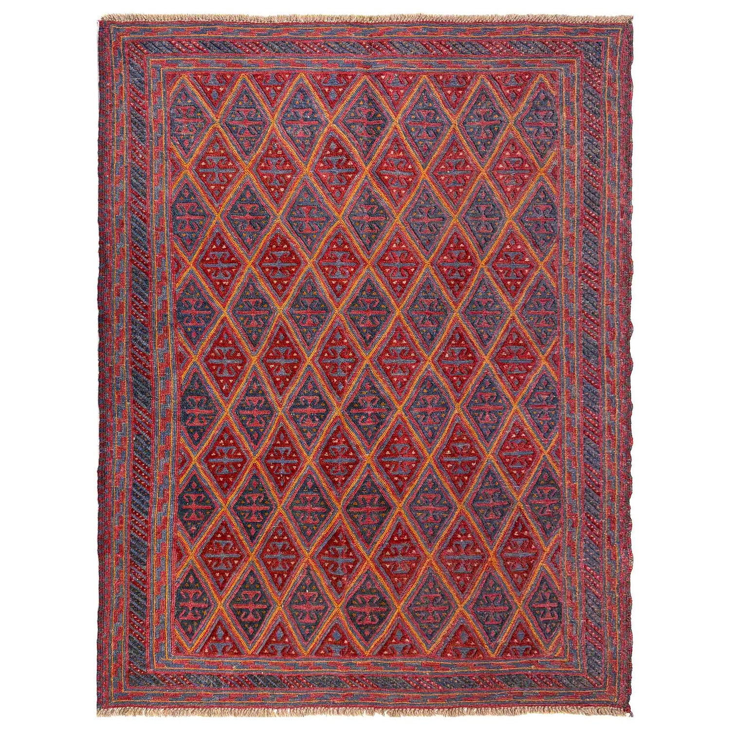 Multi Color Mashwani Carpet 4' 10" x 6' 0" (ft) - No. R39739