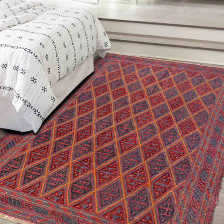 Multi Color Mashwani Carpet 4' 10" x 6' 0" (ft) - No. R39739