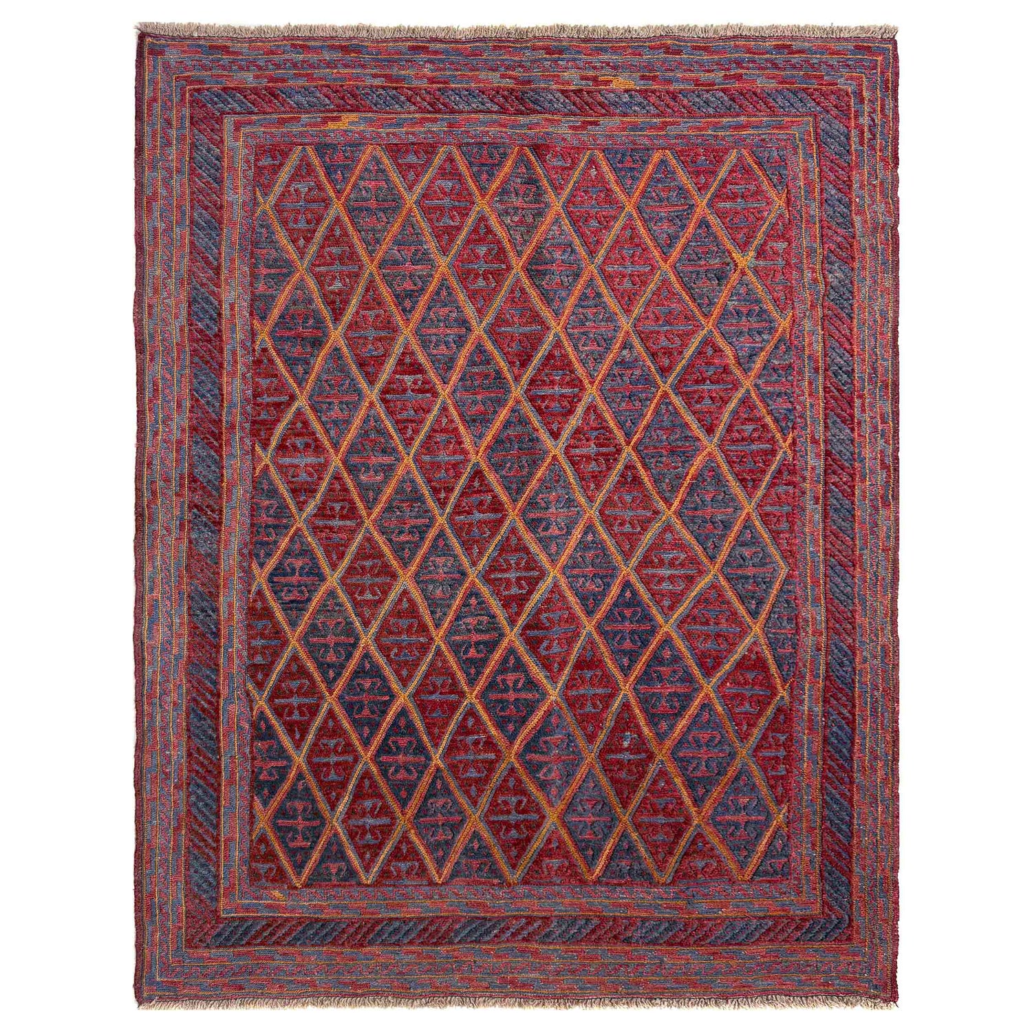 Multi Color Mashwani Carpet 5' 0" x 6' 1" (ft) - No. R39742
