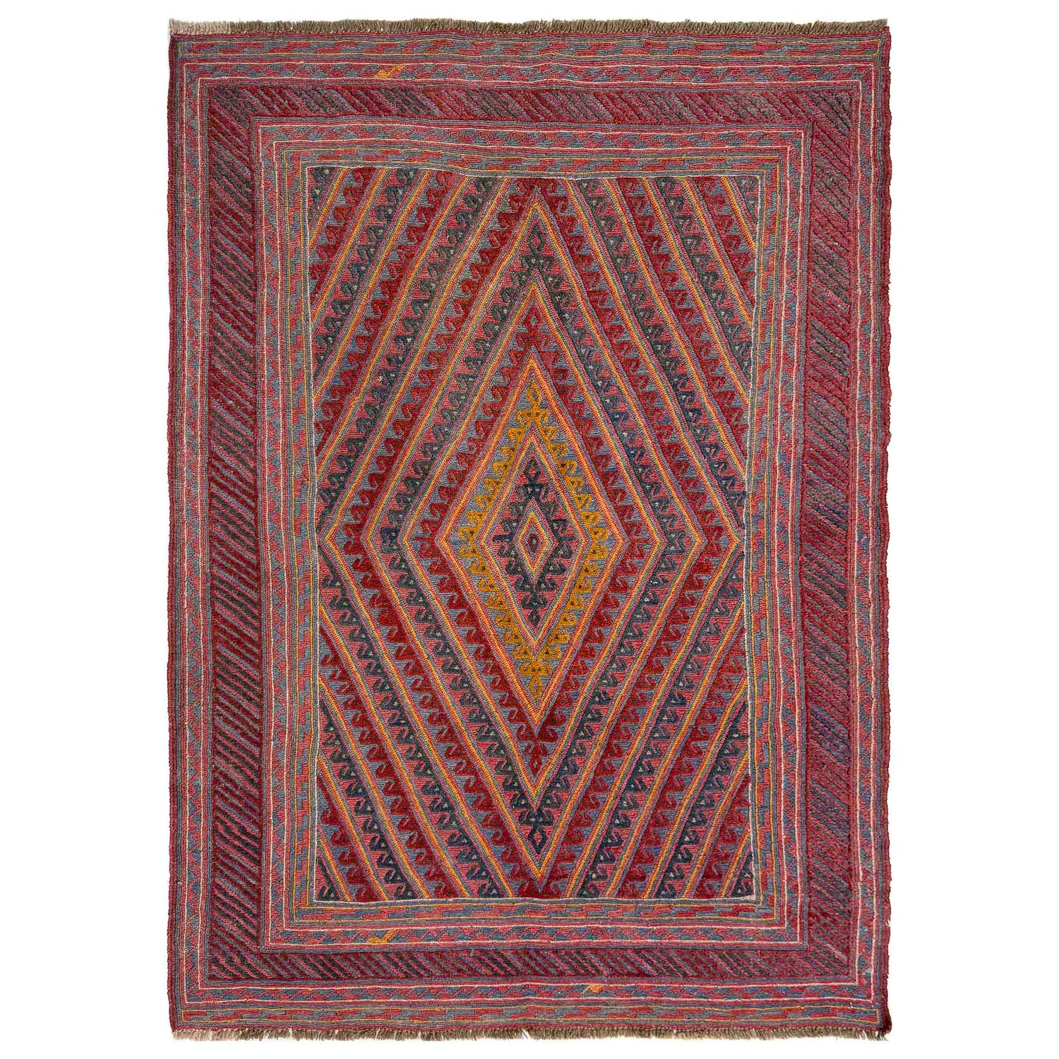 Multi Mashwani Rug 4' 8" x 6' 5" (ft) - No. R39749
