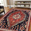 Multi Color Shirazi Carpet 5' 4" x 6' 7" (ft) - No. R39751