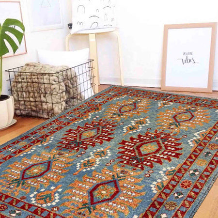 Turkish Design Oushak Carpet 4' 1" x 5' 9" (ft) - No. R39752