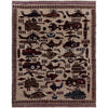 Handmade War Rug 4' 4" x 5' 8" (ft) - No. R39754