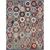 Handmade Vegetable Kilim 6' 9" x 9' 4" (ft) - No. R39774