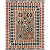 Handmade Vegetable Kelim 5' 1" x 6' 6" (ft) - No. R39781