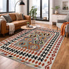 Handmade Vegetable Kelim 5' 1" x 6' 6" (ft) - No. R39781