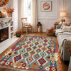 Handmade Vegetable Kelim 4' 2" x 5' 9" (ft) - No. R39819