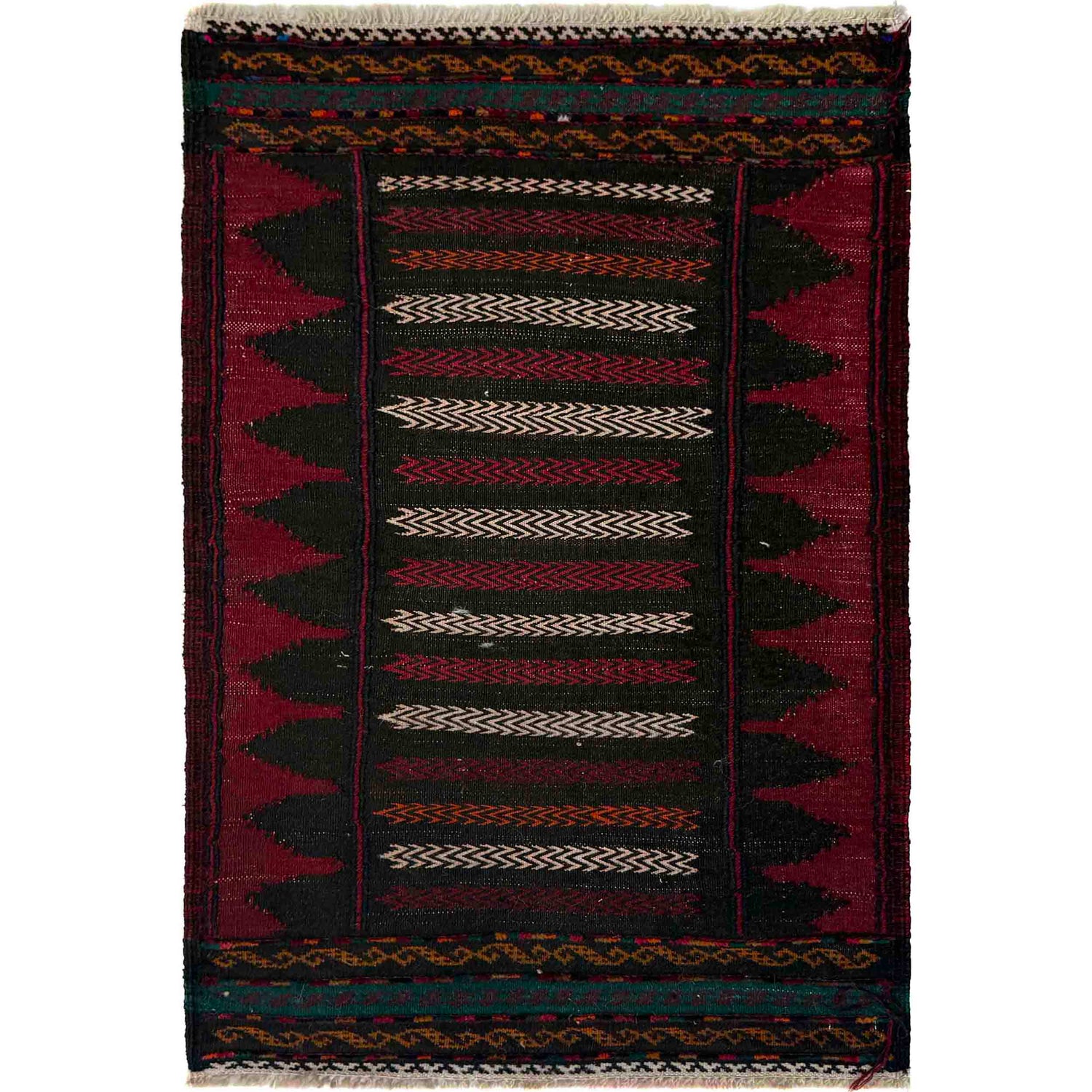Handmade Table Sheet Kilim Runner 2' 0" x 3' 7" (ft) - No. R39821