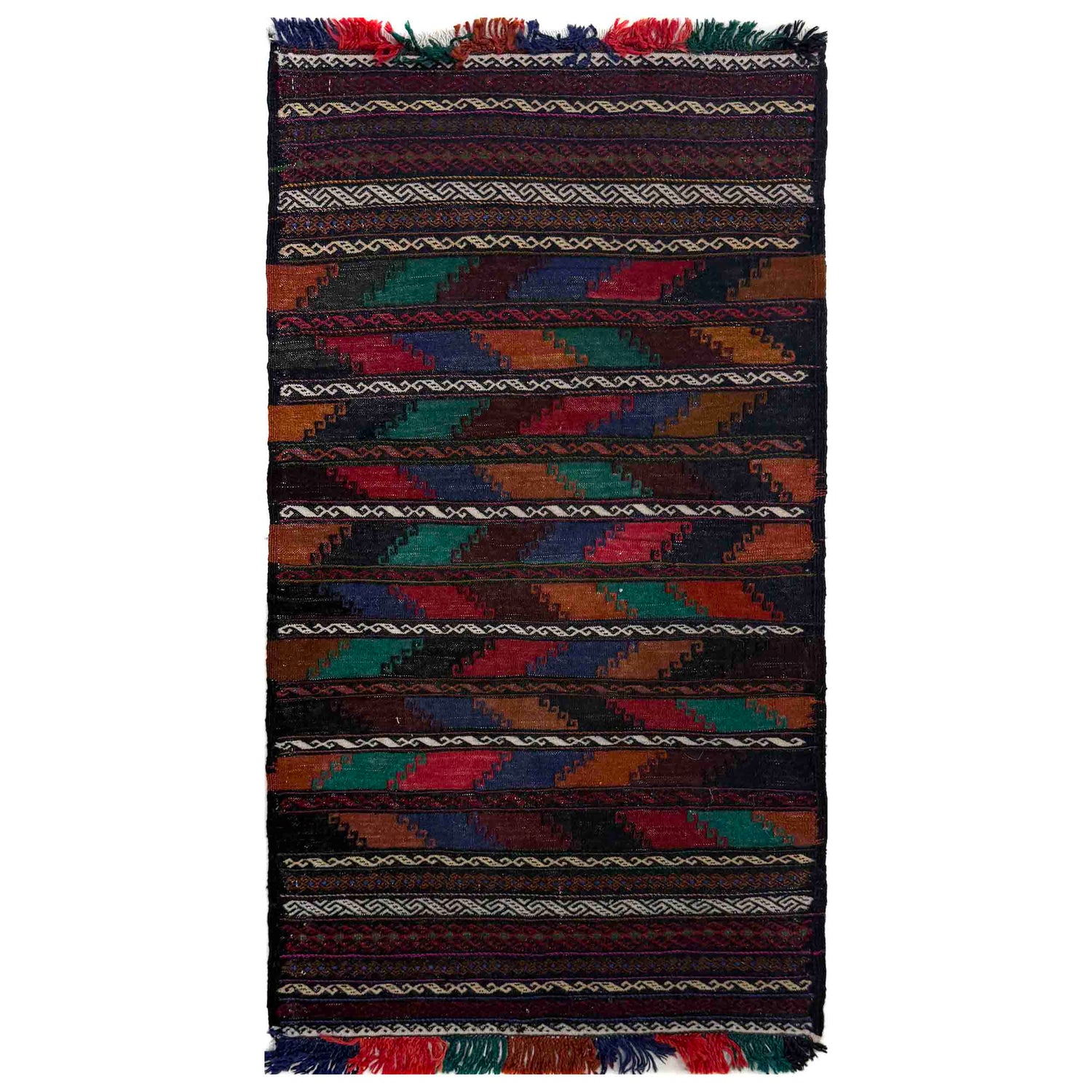 Handmade Table Sheet Kilim Runner 2' 0" x 3' 6" (ft) - No. R39822