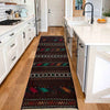 Hand Knotted Table Sheet Dhurrie Runner 2' 2" x 6' 0" (ft) - No. R39825