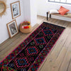 Hand Knotted Table Sheet Dhurrie Runner 1' 11" x 6' 10" (ft) - No. R39831