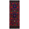 Hand Knotted Table Sheet Dhurrie Runner 2' 0" x 6' 2" (ft) - No. R39832