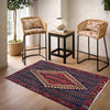 Handmade Multi-color Kilim 2' 5" x 3' 7" (ft) - No. R39837