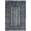 Oriental Bukhara Carpet 4' 8" x 6' 5" (ft) - No. R39840
