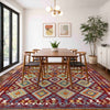 Handmade Vegetable Kilim 6' 7" x 9' 9" (ft) - No. R39845