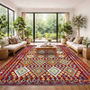 Handmade Vegetable Kelim 6' 8" x 9' 9" (ft) - No. R39852
