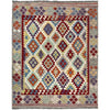 Handmade Vegetable Kilim 5' 0" x 6' 4" (ft) - No. R39859