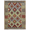 Handmade Vegetable Kilim 3' 5" x 4' 10" (ft) - No. R39864