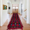 Flat Weave Kilim Runner 2' 2" x 9' 1" (ft) - No. R39873