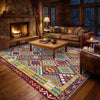 Handmade Vegetable Kilim 6' 10" x 9' 7" (ft) - No. R39878