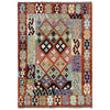 Handmade Vegetable Kilim 4' 4" x 6' 0" (ft) - No. R39887