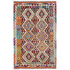 Handmade Vegetable Kelim 4' 4" x 6' 7" (ft) - No. R39891
