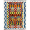Handmade Vegetable Kelim 4' 2" x 5' 11" (ft) - No. R39892