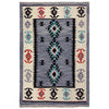 Handmade Vegetable Kilim 4' 2" x 6' 0" (ft) - No. R39893