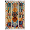 Handmade Vegetable Kilim 3' 7" x 5' 2" (ft) - No. R39901