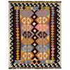 Handmade Vegetable Kelim 3' 6" x 4' 11" (ft) - No. R39904