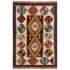 Handmade Vegetable Kilim 3' 5" x 5' 0" (ft) - No. R39907