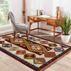 Handmade Vegetable Kilim 3' 5" x 5' 0" (ft) - No. R39907