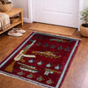 Hand Knotted War Rug 2' 0" x 2' 7" (ft) - No. R40048