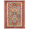 Handmade Vegetable Kelim 6' 9" x 9' 10" (ft) - No. R40053