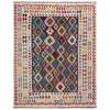 Handmade Vegetable Kilim 6' 11" x 9' 5" (ft) - No. R40054