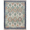 Handmade Vegetable Kilim 5' 11" x 8' 2" (ft) - No. R40056
