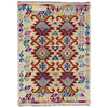 Handmade Vegetable Kelim 4' 2" x 6' 2" (ft) - No. R40060