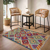 Handmade Vegetable Kilim 3' 4" x 4' 10" (ft) - No. R40061