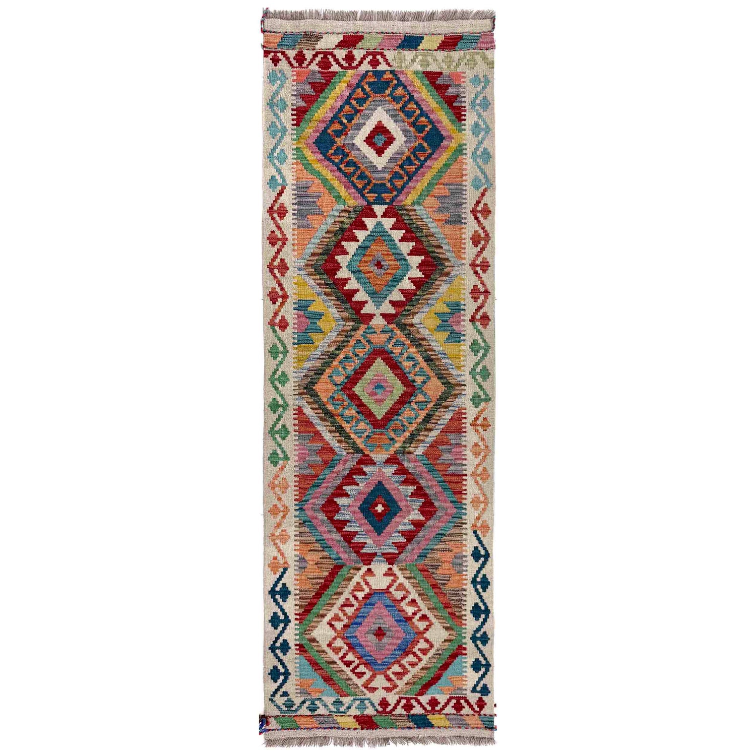 Vegetable Kilim Runner 2' 0" x 6' 6" (ft)- No. R40069