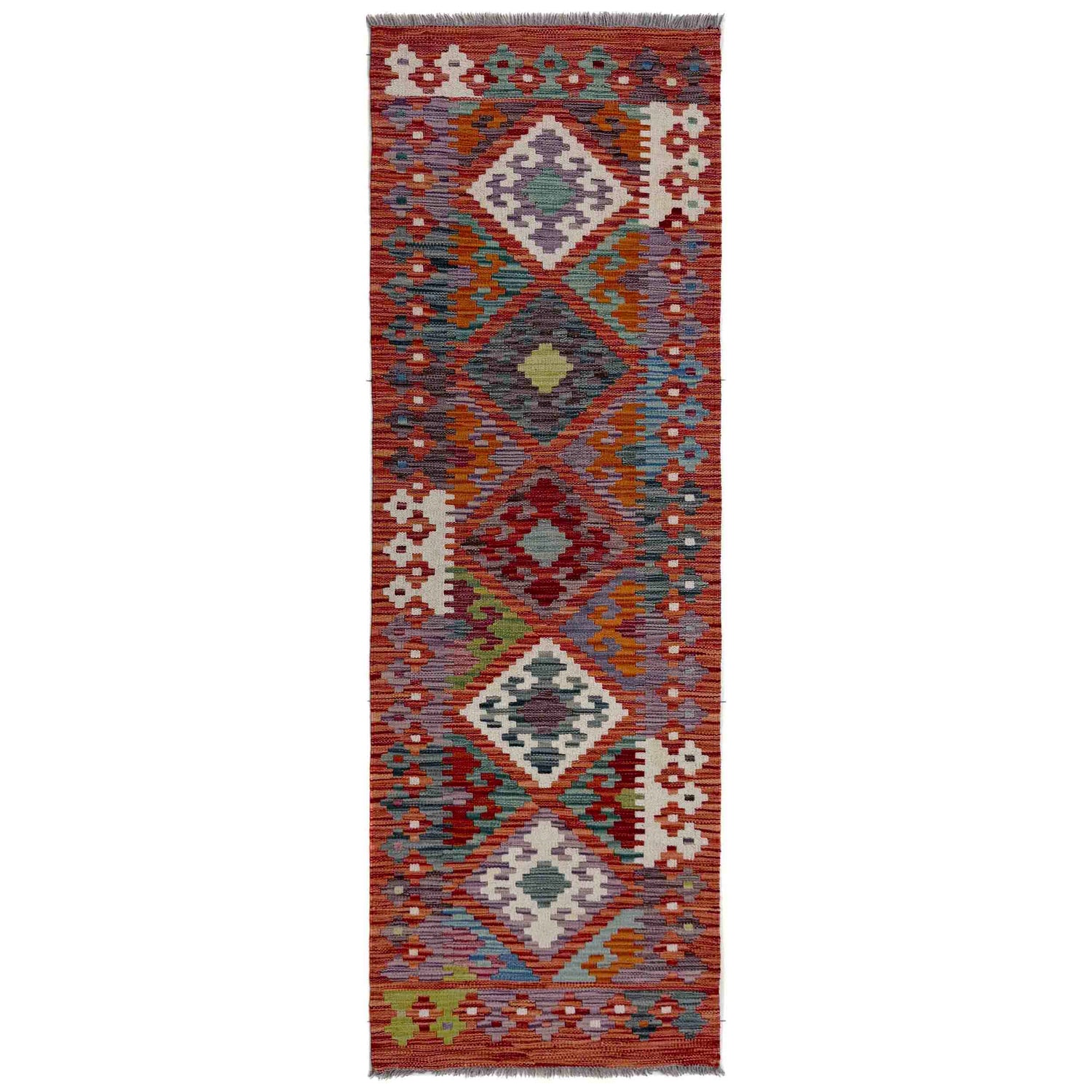Vegetable Kilim Runner 1' 11" x 6' 5" (ft)- No. R40070