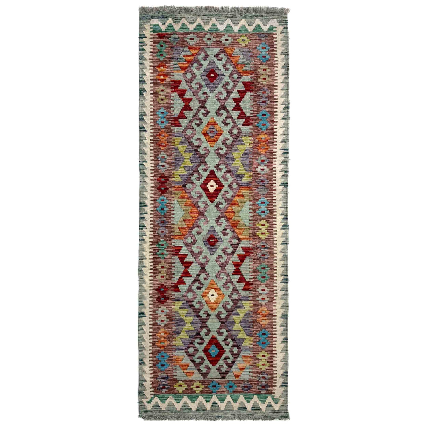 Vegetable Kilim Runner 2' 4" x 6' 6" (ft)- No. R40072