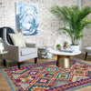 Handmade Vegetable Kilim 3' 5" x 4' 10" (ft) - No. R40085