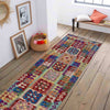 Vegetable Kilim Runner 2' 1" x 6' 10" (ft)- No. R40086
